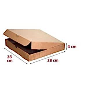 28lik kraft pizza kutusu
