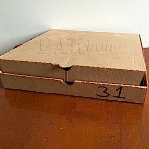 31 cm pizza kutusu, 31cmlik kraft pizza kutusu
