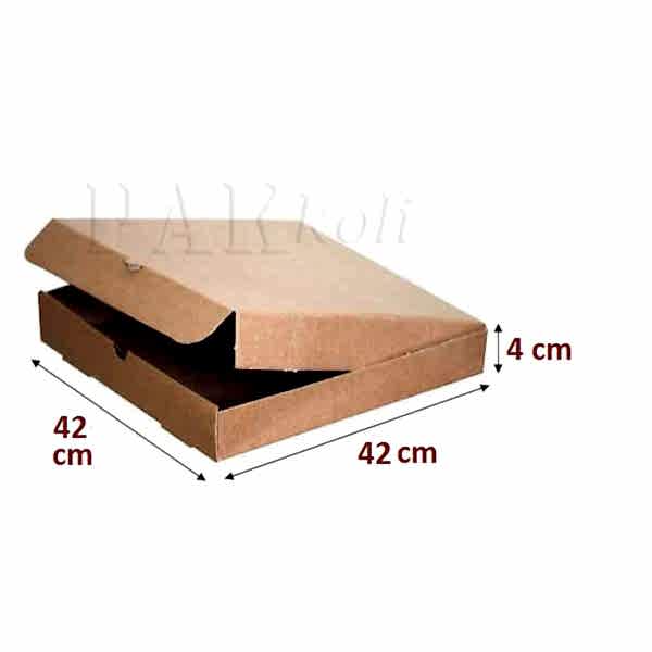 42x42x4-cm-kraft-pizza-kutusu-ucuz-pizza-kutulari 42 cm pizza kutusu, kraft ucuz pizza kutuları